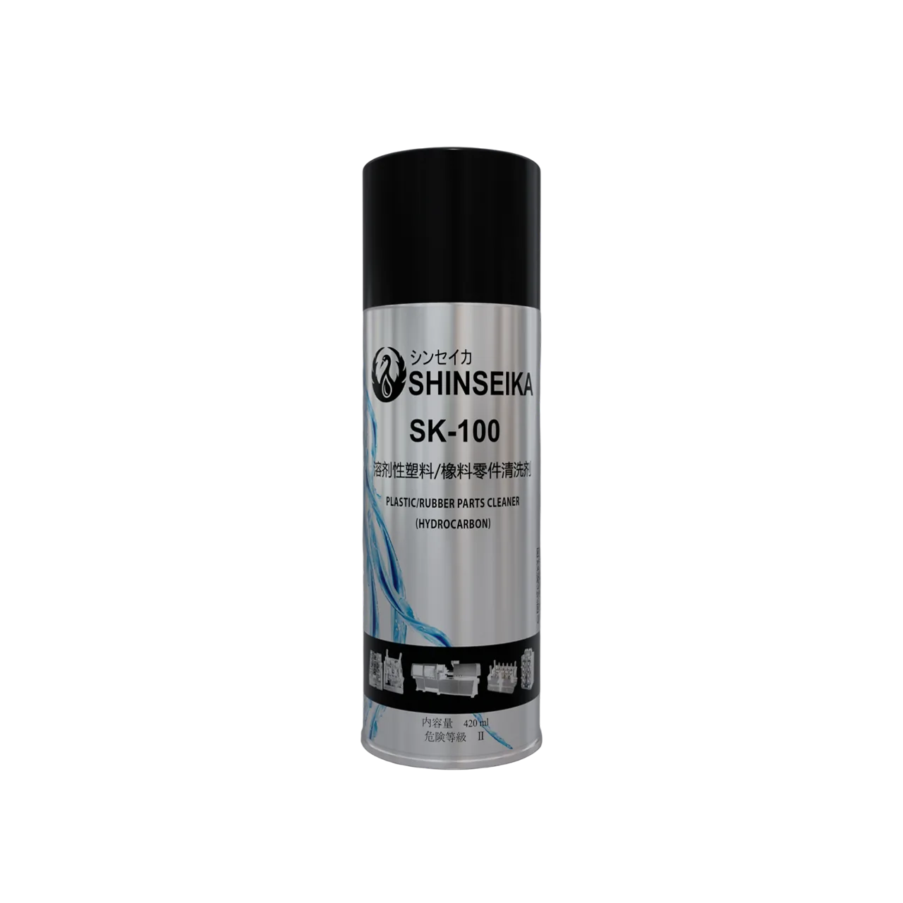 ภาพสำหรับ SK-100 น้ำยาทำความสะอาดชิ้นส่วนพลาสติกและยางไฮโดรคาร์บอน